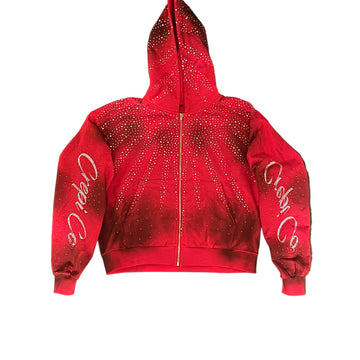 2-Tone Rhinestone Hoddie